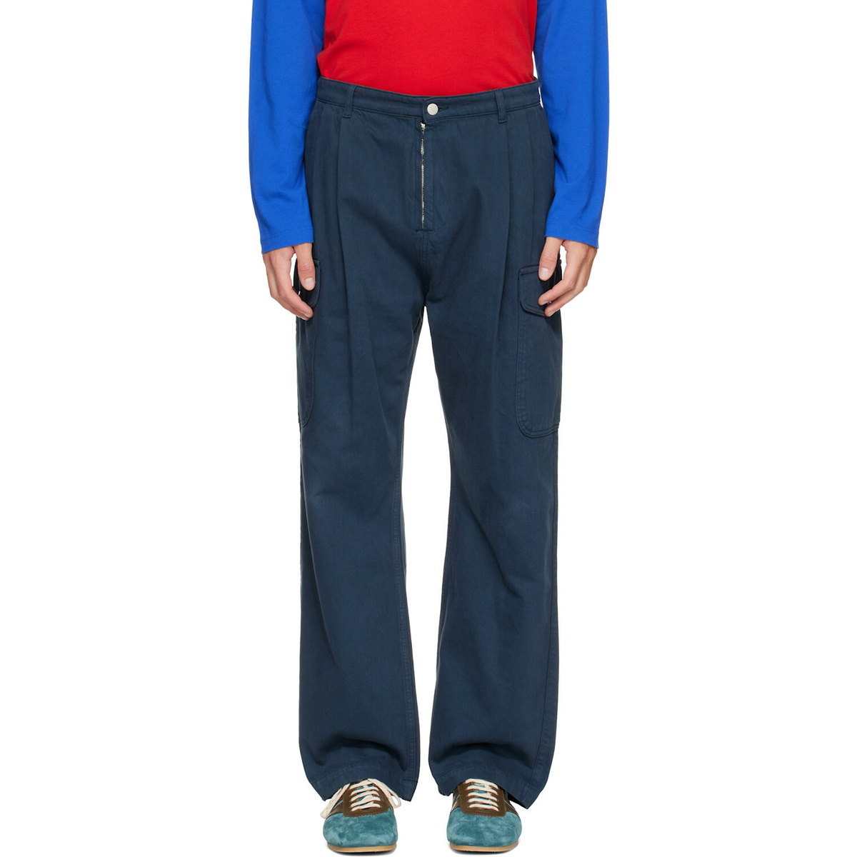 Gimaguas Navy Samuel Cargo Pants