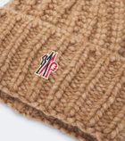 Moncler Grenoble Logo alpaca and wool-blend beanie