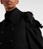 Noir Kei Ninomiya Cutout wool jacket