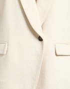 Brunello Cucinelli Womens Blazer in Ivory
