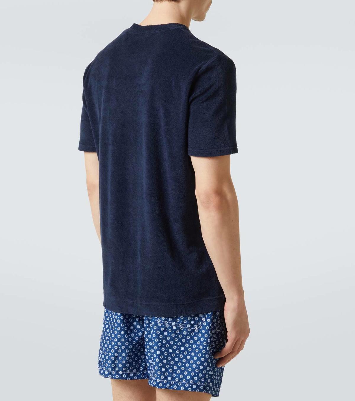 Thom Sweeney Cotton terry T-shirt