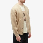 Honor the Gift Men's Stamp Patch Cardigan in Tan