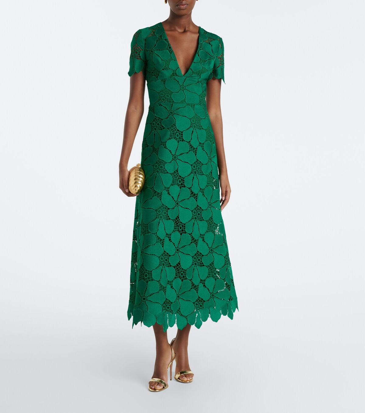 Elie Saab Guipure lace cocktail dress