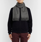 Loro Piana - Fringed Cashmere Scarf - Gray