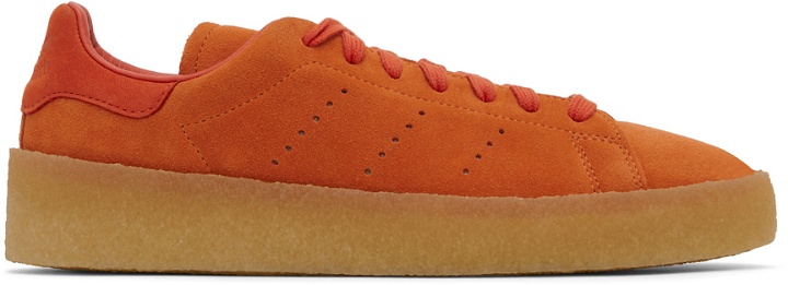 Photo: adidas Originals Orange Stan Smith Crepe Sneakers