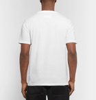 Maison Margiela - Appliquéd Cotton-Jersey T-shirt - Men - White