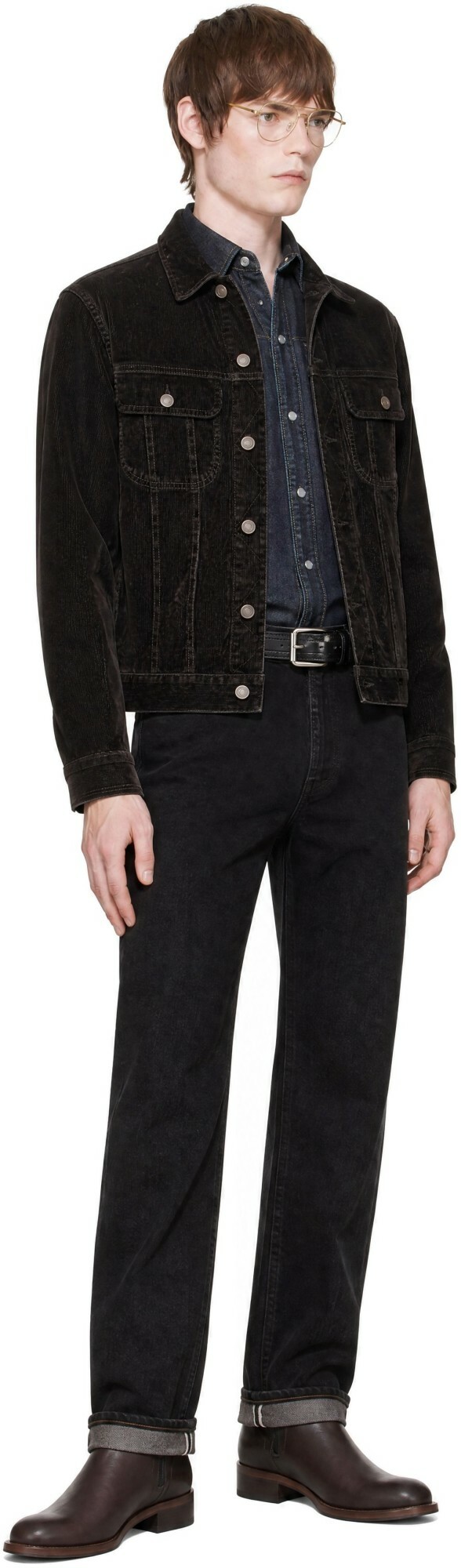 JEANERICA Brown Alex Denim Jacket