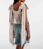 Chloé Floral cotton top