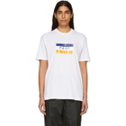 Baja East White Puff Puff Pass T-Shirt