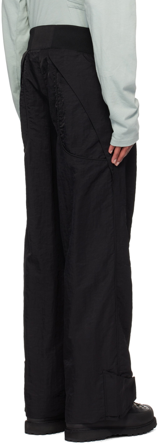 A. A. Spectrum Black Turf Trousers
