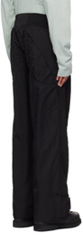 A. A. Spectrum Black Turf Trousers