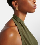 Balenciaga Eisa B hoop earrings