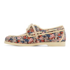 Gucci Multicolor Liberty Edition Floral Boat Shoes