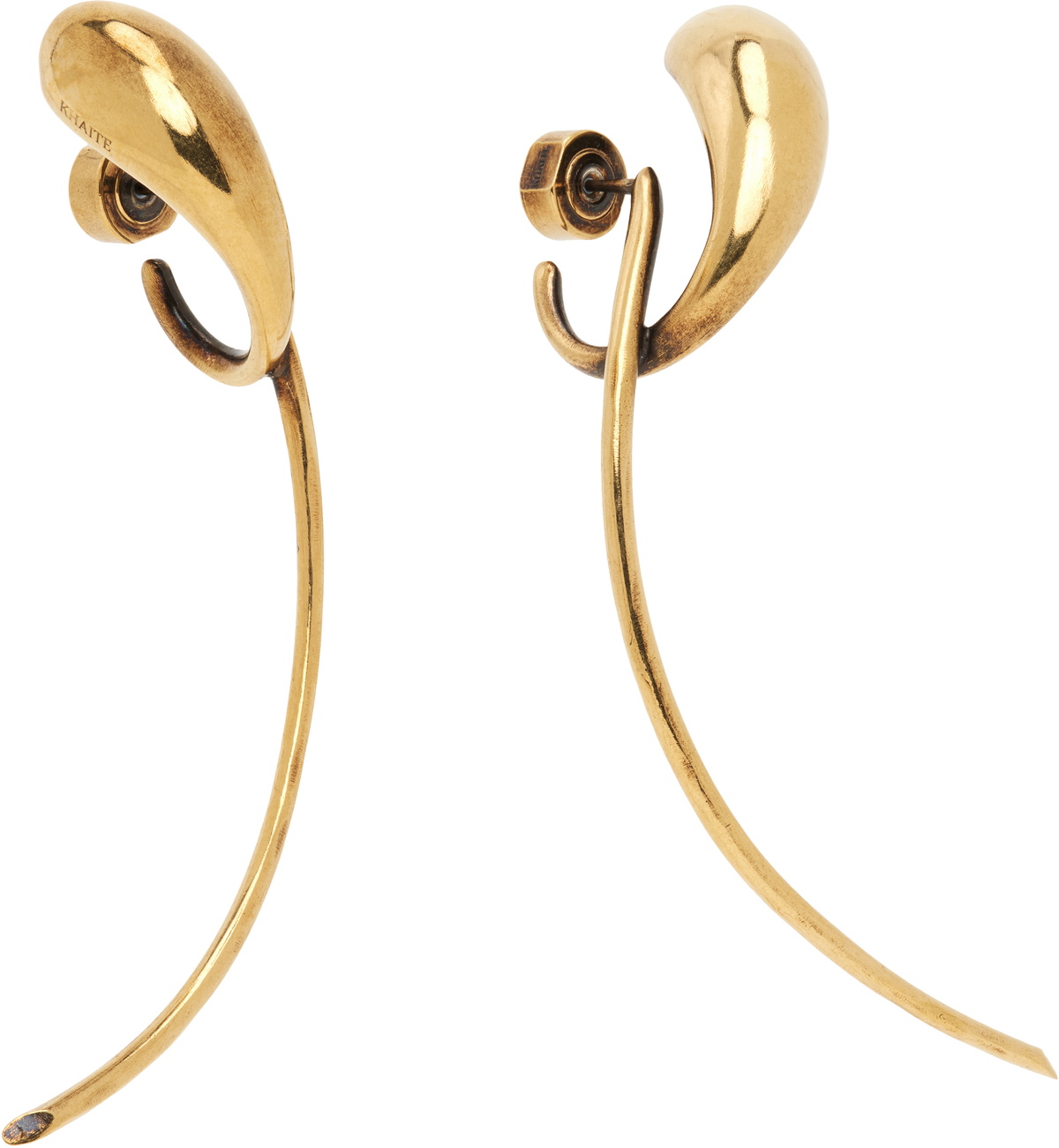 KHAITE Cyclone Earrings