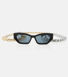 Stella McCartney - Logo cat-eye sunglasses