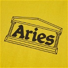 Aries Temple T-Shirt in Chartreuse