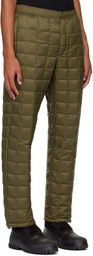 TAION Khaki Mountain Down Trousers