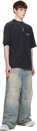 Balenciaga Gray Political Campaign Inside-Out T-shirt
