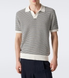 Orlebar Brown Horton striped cotton polo shirt