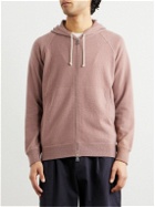 Ghiaia Cashmere - Cashmere Zip-Up Hoodie - Pink
