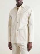 Drake's - Denim Overshirt - Neutrals
