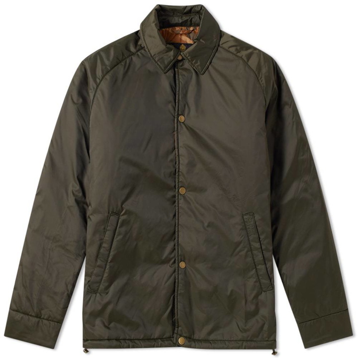 Photo: Barbour Heritage Eel Quilt Green