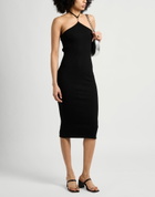 Amiri Womens Midi dress in Black