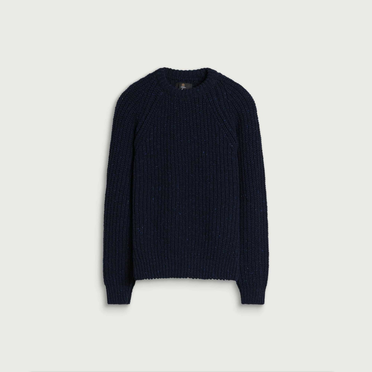 Barbour Men's Scottish Made Donegal Crew END. Exclusive in Navy