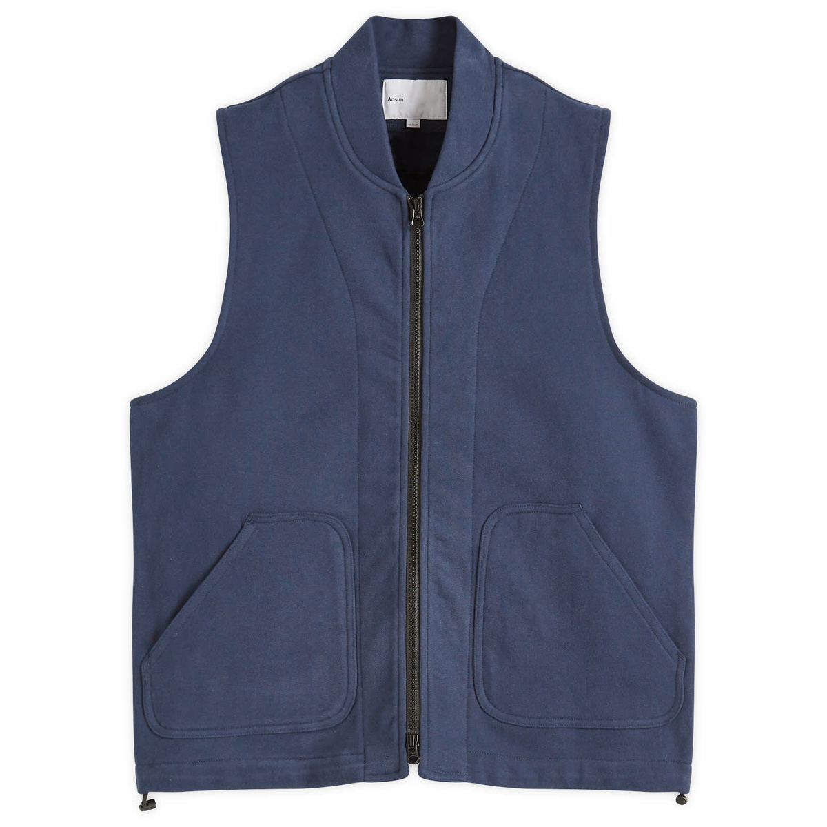 Adsum Men's Fleece Vest in Dark Navy