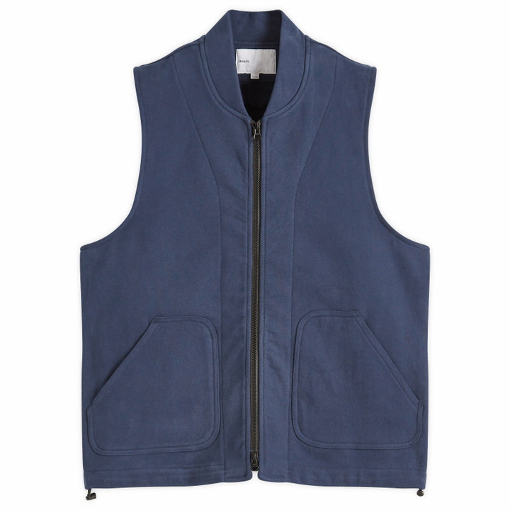 Photo: Adsum Men's Fleece Vest in Dark Navy