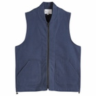 Adsum Men's Fleece Vest in Dark Navy