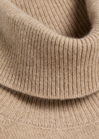 Anine Bing Jackson Roll-neck Cashmere top Light Brown