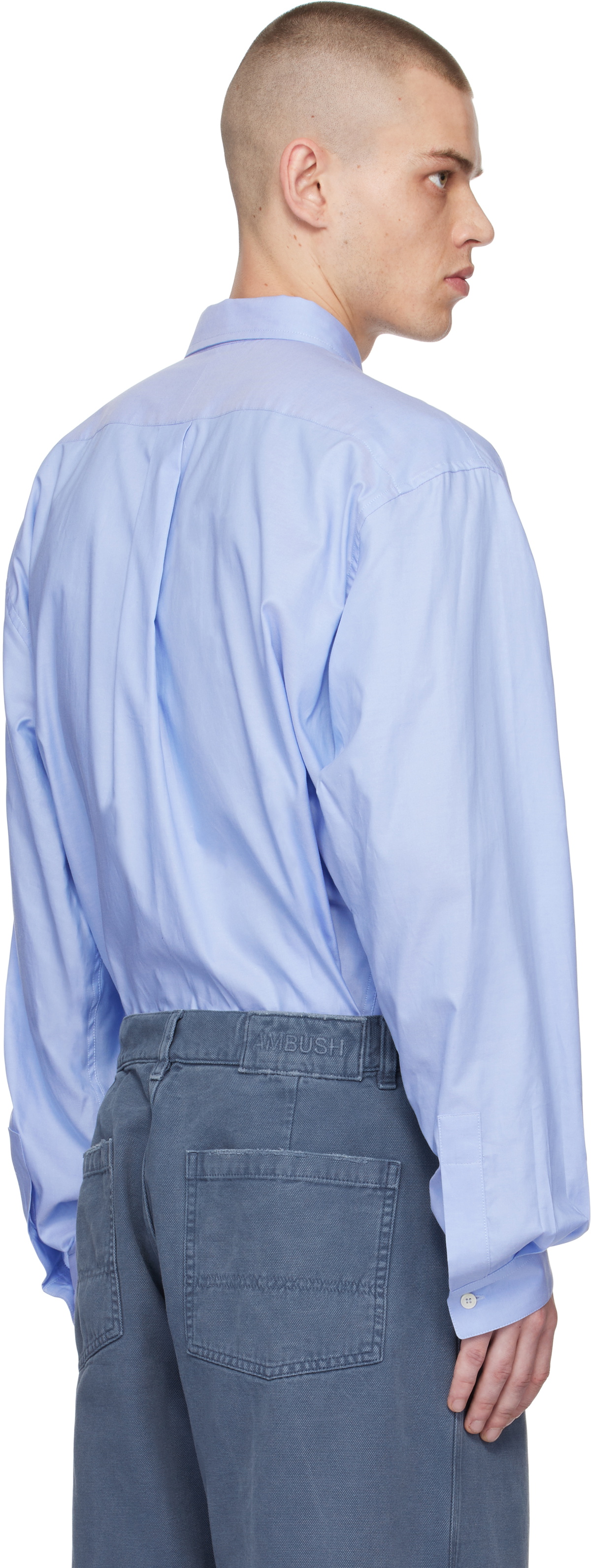AMBUSH Blue Oxford Shirt