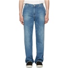 Our Legacy Blue Denim Chino Jeans