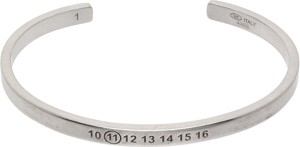 Maison Margiela Number Reference Cuff Bracelet Maison Margiela