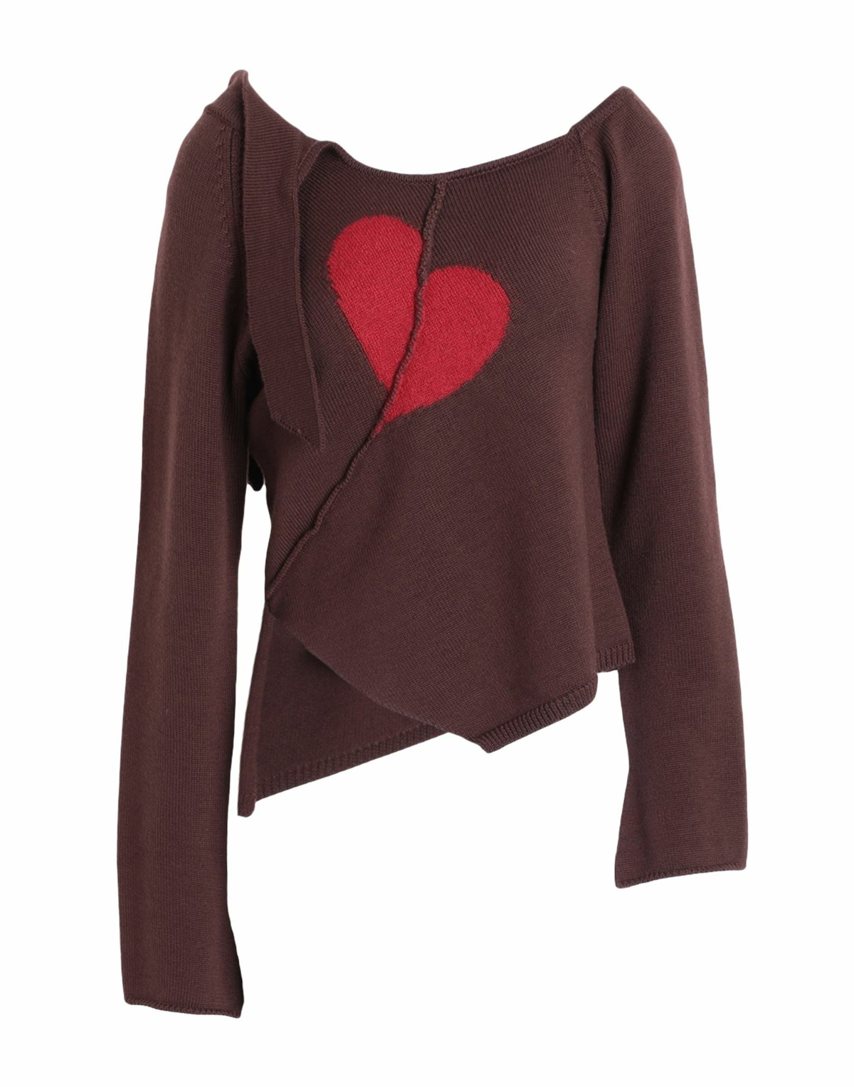 Marco Rambaldi Womens Sweater Chocolate in Brown