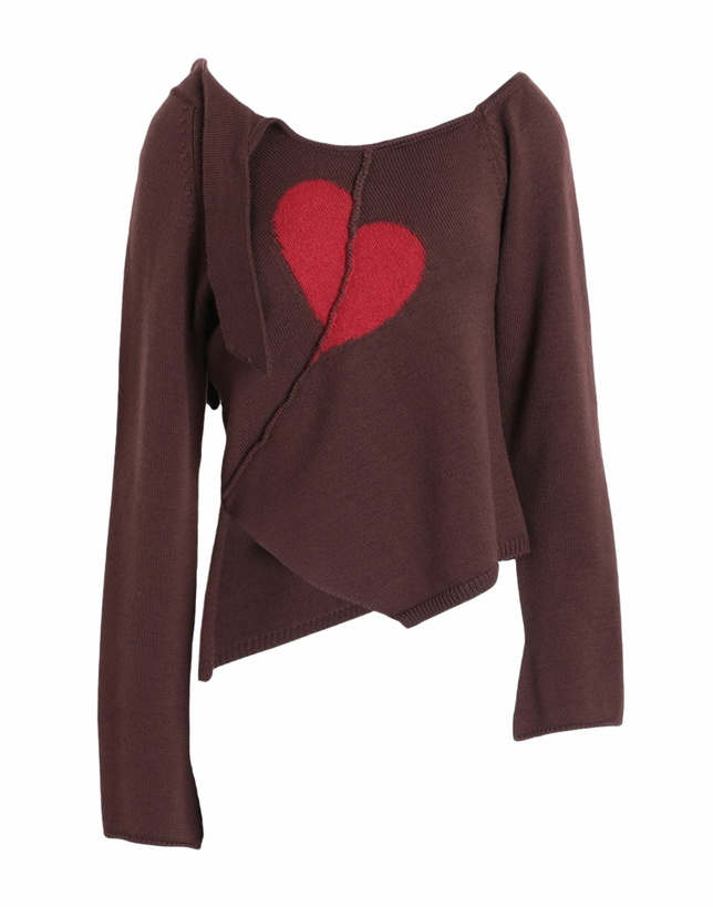 Photo: Marco Rambaldi Womens Sweater Chocolate in Brown