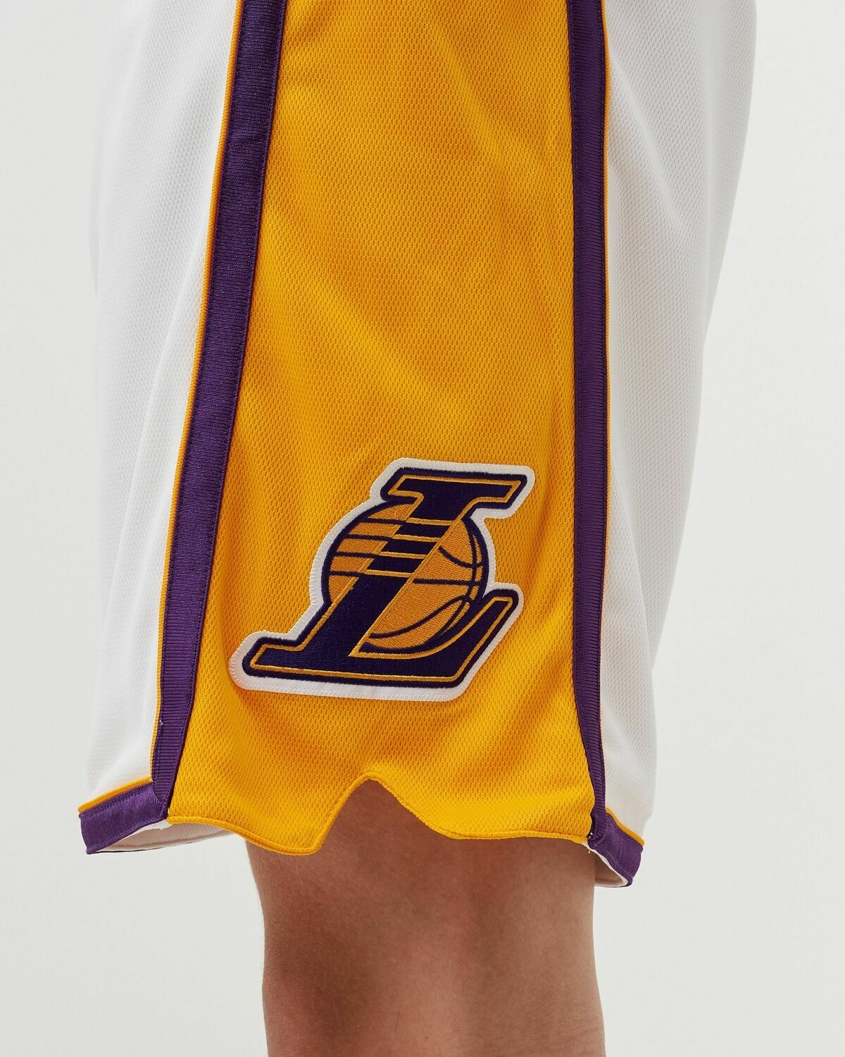 Mitchell & Ness Nba Authentic Shorts Los Angeles Lakers 2009 10 White - Mens - Sport & Team Shorts