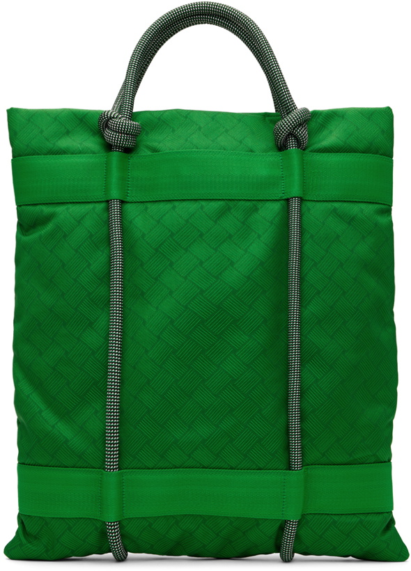 Photo: Bottega Veneta Green Alto Tool Tote