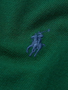 Polo Ralph Lauren - Slim-Fit Logo-Embroidered Cotton-Piqué Polo Shirt - Green