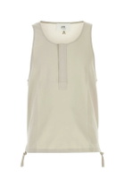 Ami Alexandre Mattiussi Sand Cotton Tank Top