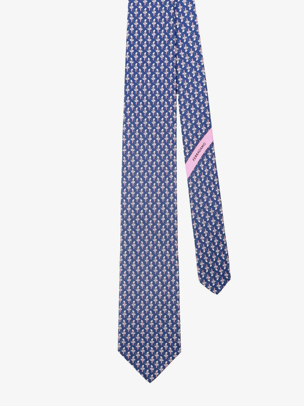 ferragamo tie blue