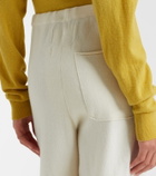 Extreme Cashmere N°320 Rush cashmere-blend straight pants