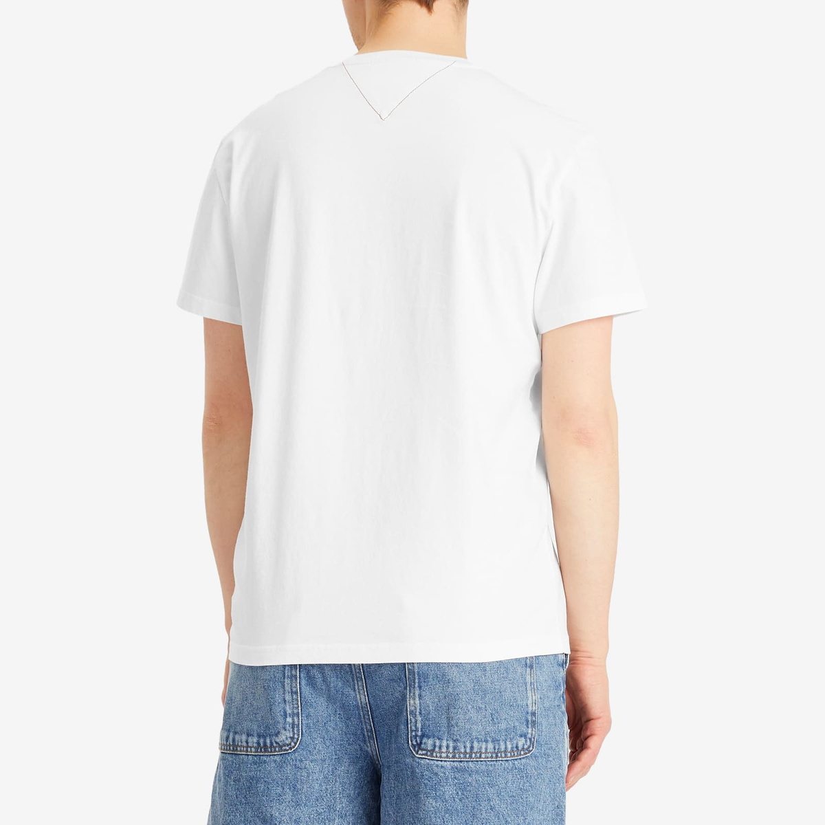 Tommy Jeans Men's Gi Sailing Flag T-Shirt in White