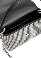 Self-portrait Micro Crystal-embellished top Handle bag - Silver - One Size