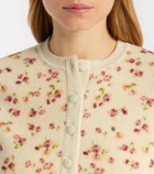 Magda Butrym Wool, silk, and cashmere cardigan