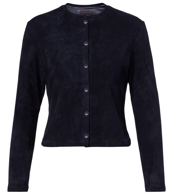 Photo: Stouls Astrid 24 suede cardigan