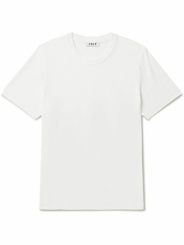 Photo: CDLP - Logo-Print Lyocell and Pima Cotton-Blend Jersey T-Shirt - White
