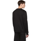 Valentino Black Rockstud Untitled Sweatshirt