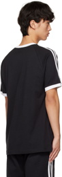 adidas Originals Black Adicolor Classics 3-Stripes T-Shirt